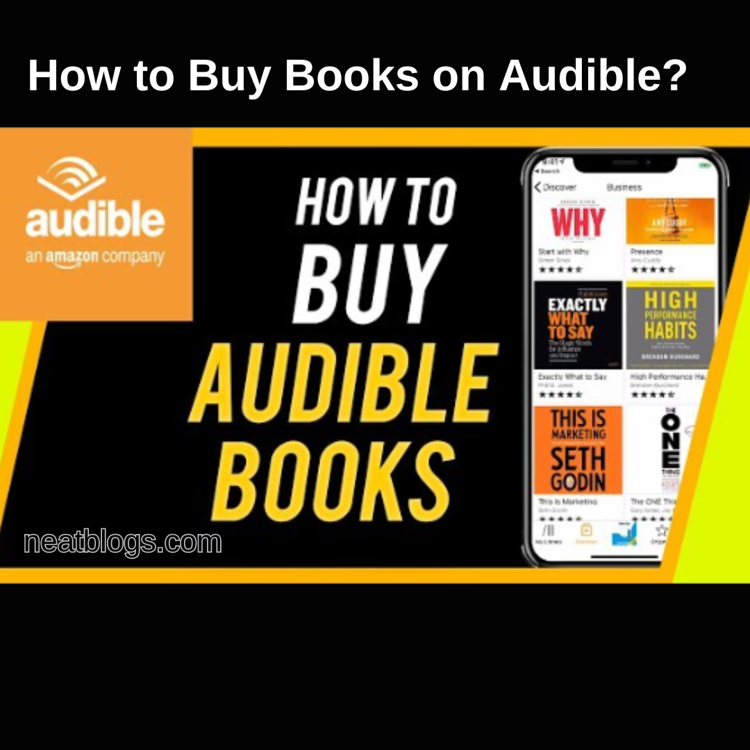 How to Buy Books on Audible?